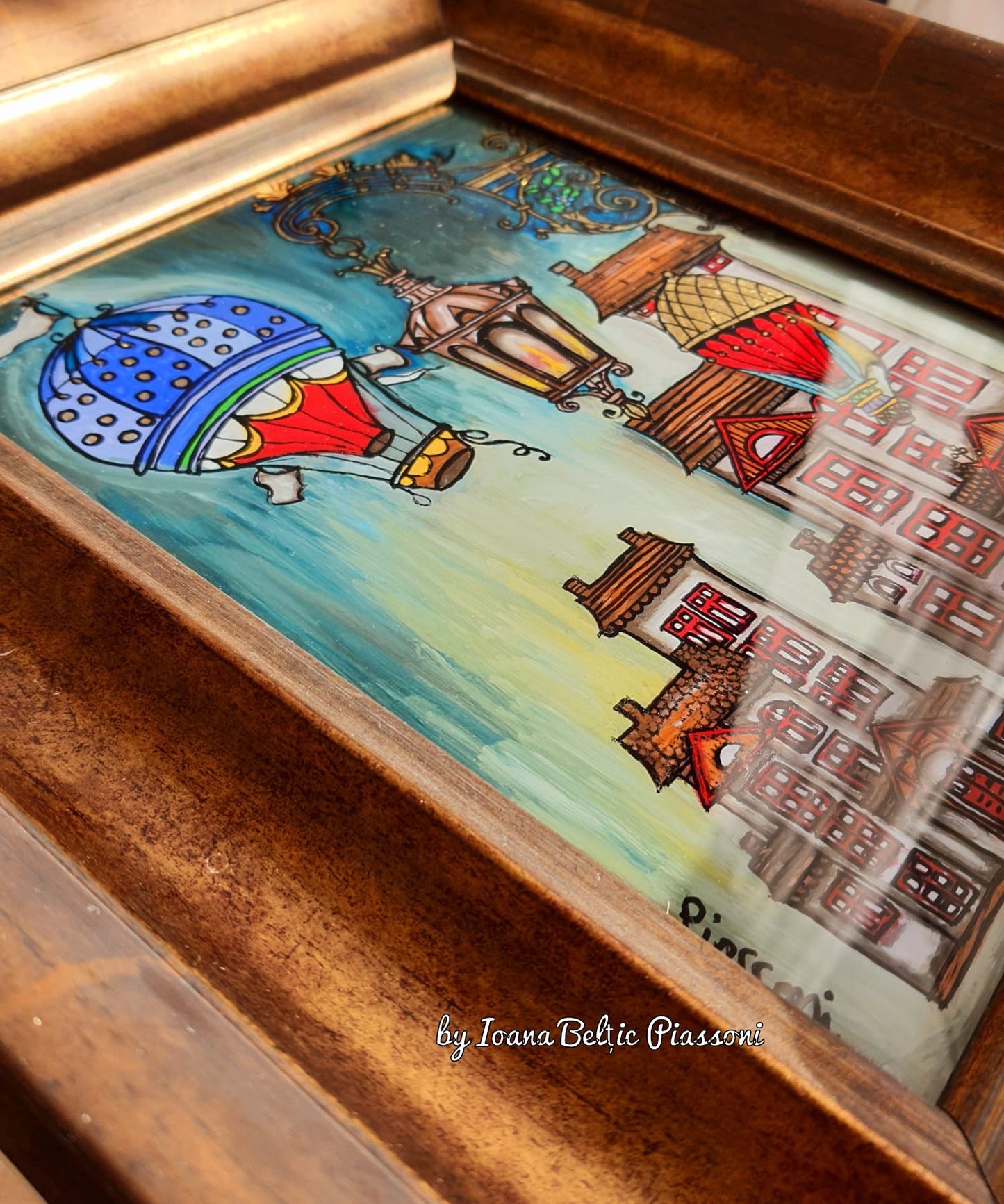 Balloons of Colors and Dreams: Wonderland on Glass