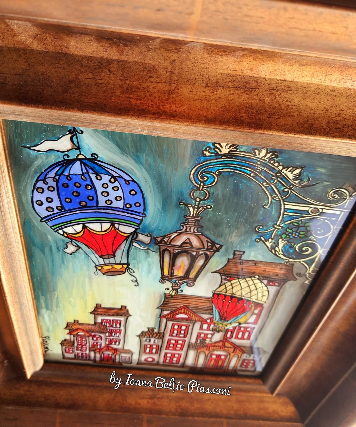 Balloons of Colors and Dreams: Wonderland on Glass