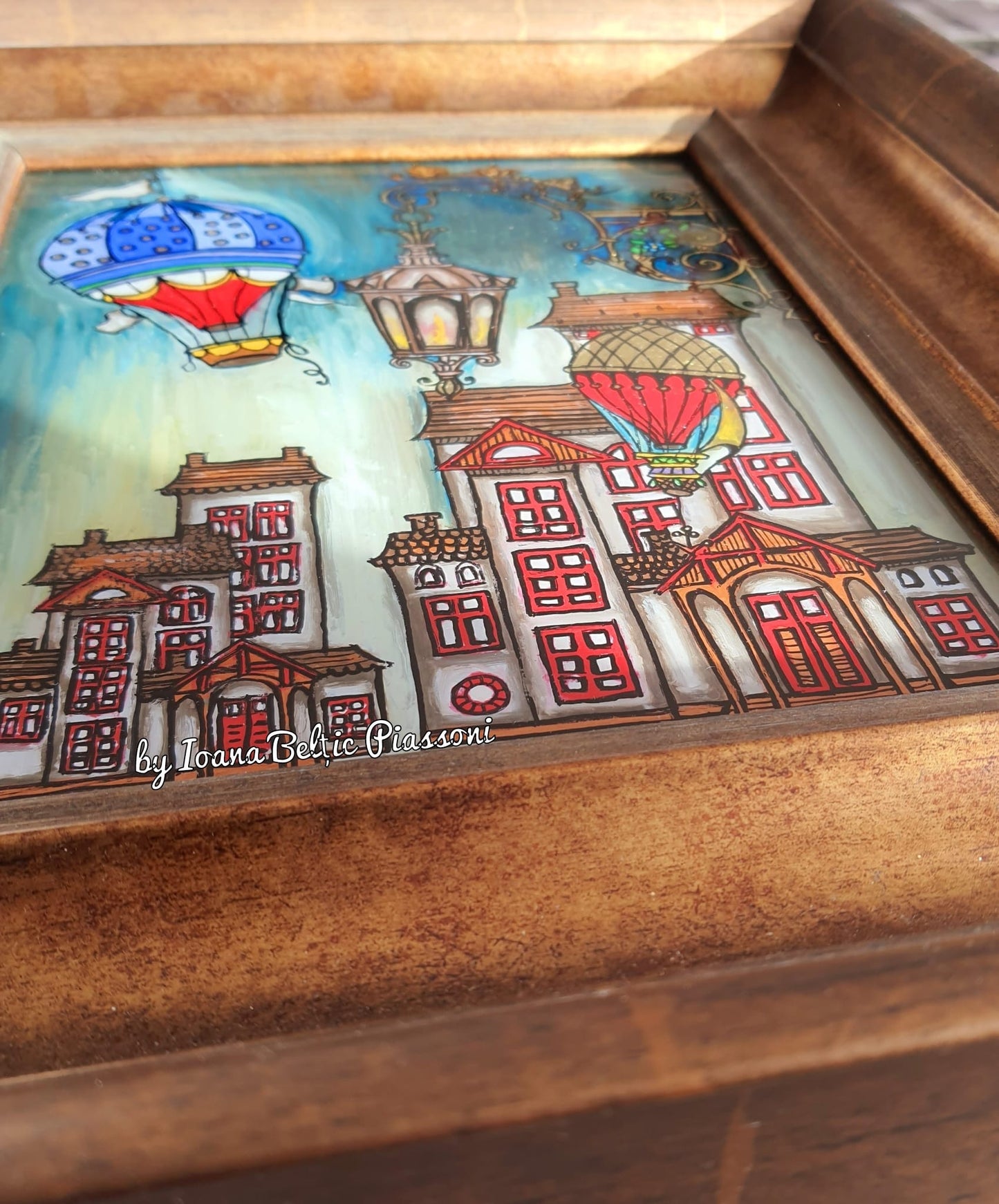 Balloons of Colors and Dreams: Wonderland on Glass
