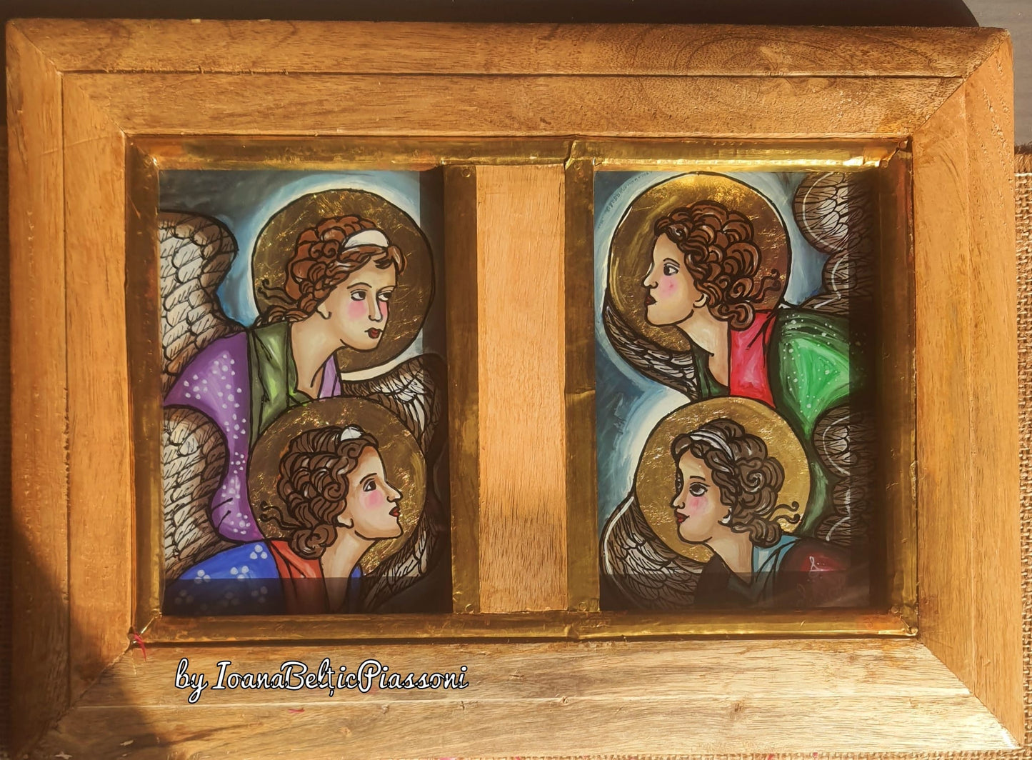 The Meeting of Angels:A Painting Full of Divine Meaning