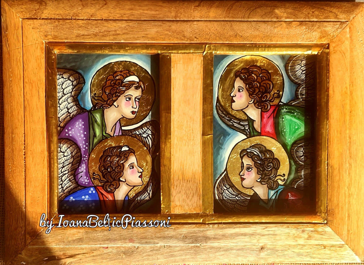 The Meeting of Angels:A Painting Full of Divine Meaning