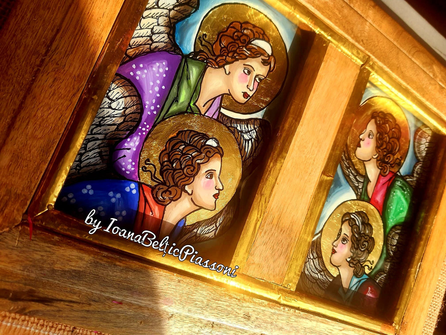 The Meeting of Angels:A Painting Full of Divine Meaning