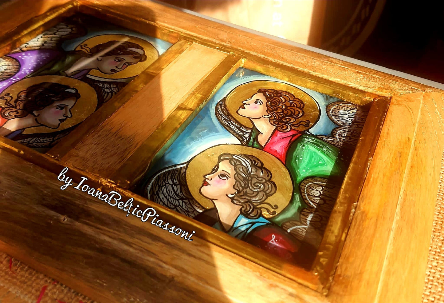 The Meeting of Angels:A Painting Full of Divine Meaning