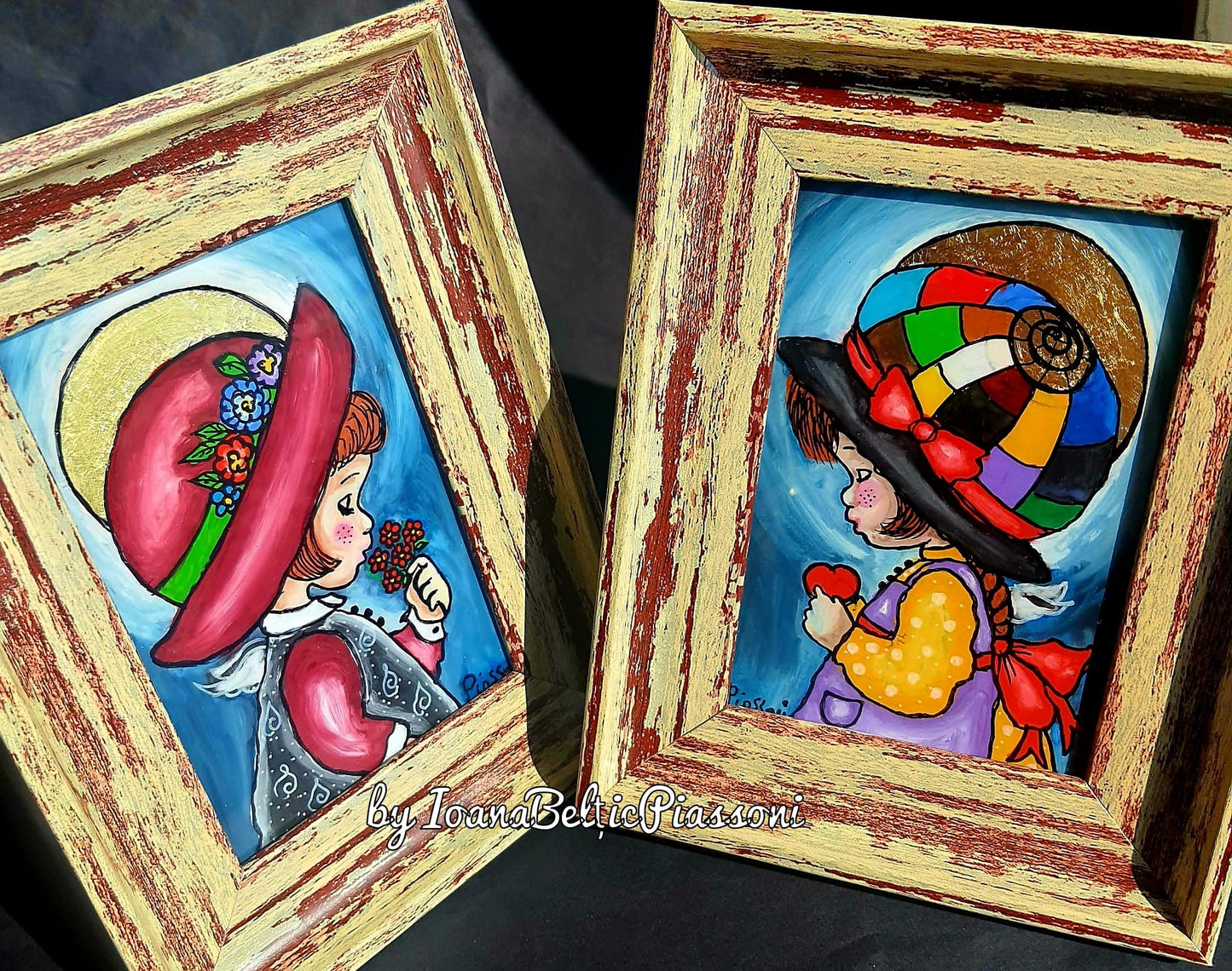 Color and delicacy:the angel with a heart of gold