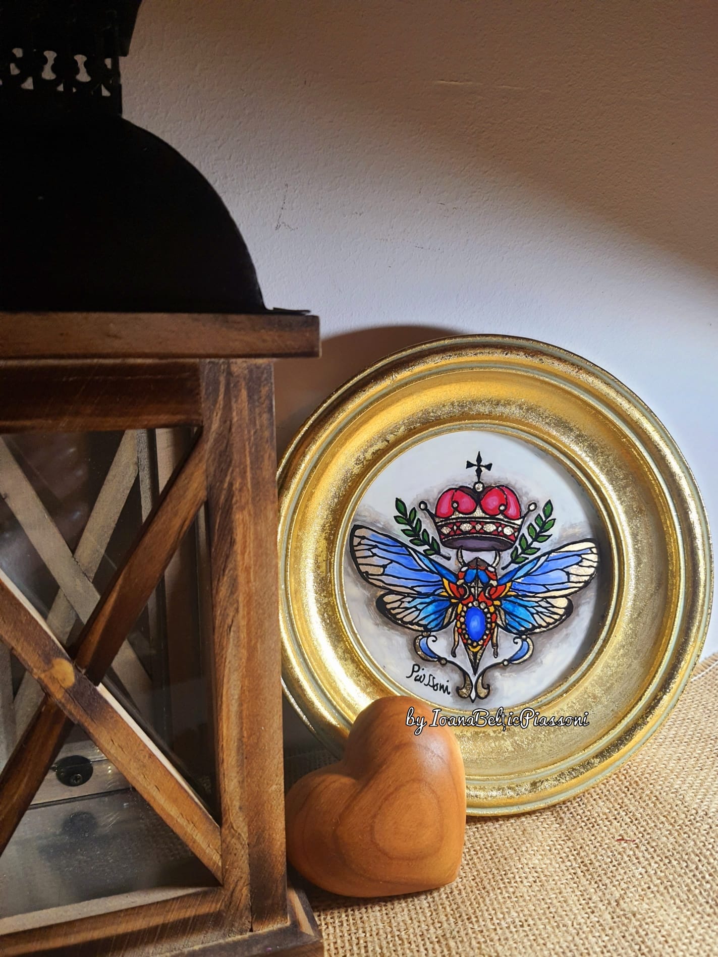 Metamorphosis In Color: The Crowned Butterfly