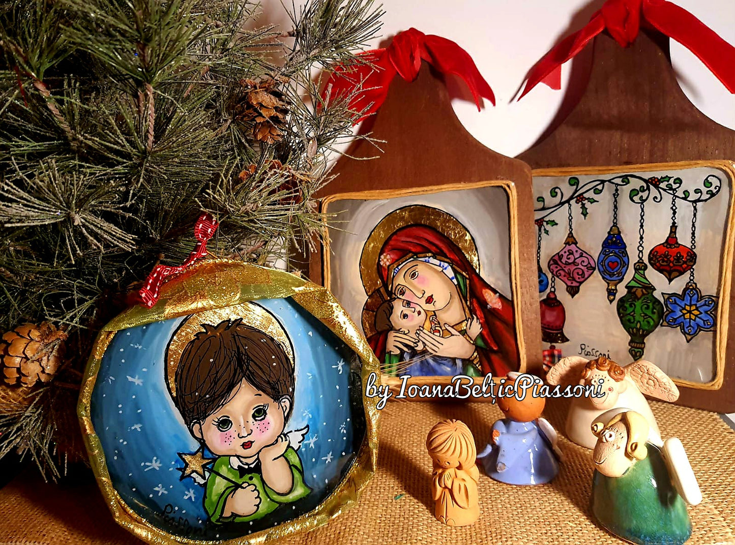 Star Prince of the Holidays:A Festive Painting in Glass