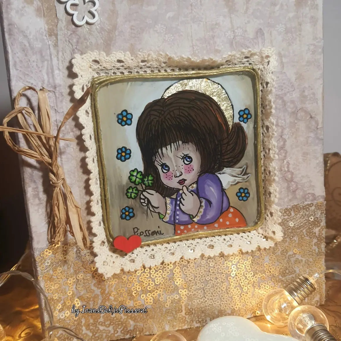 Secrets in the Colors of Angels: Notebook of Memories Painted on Glass