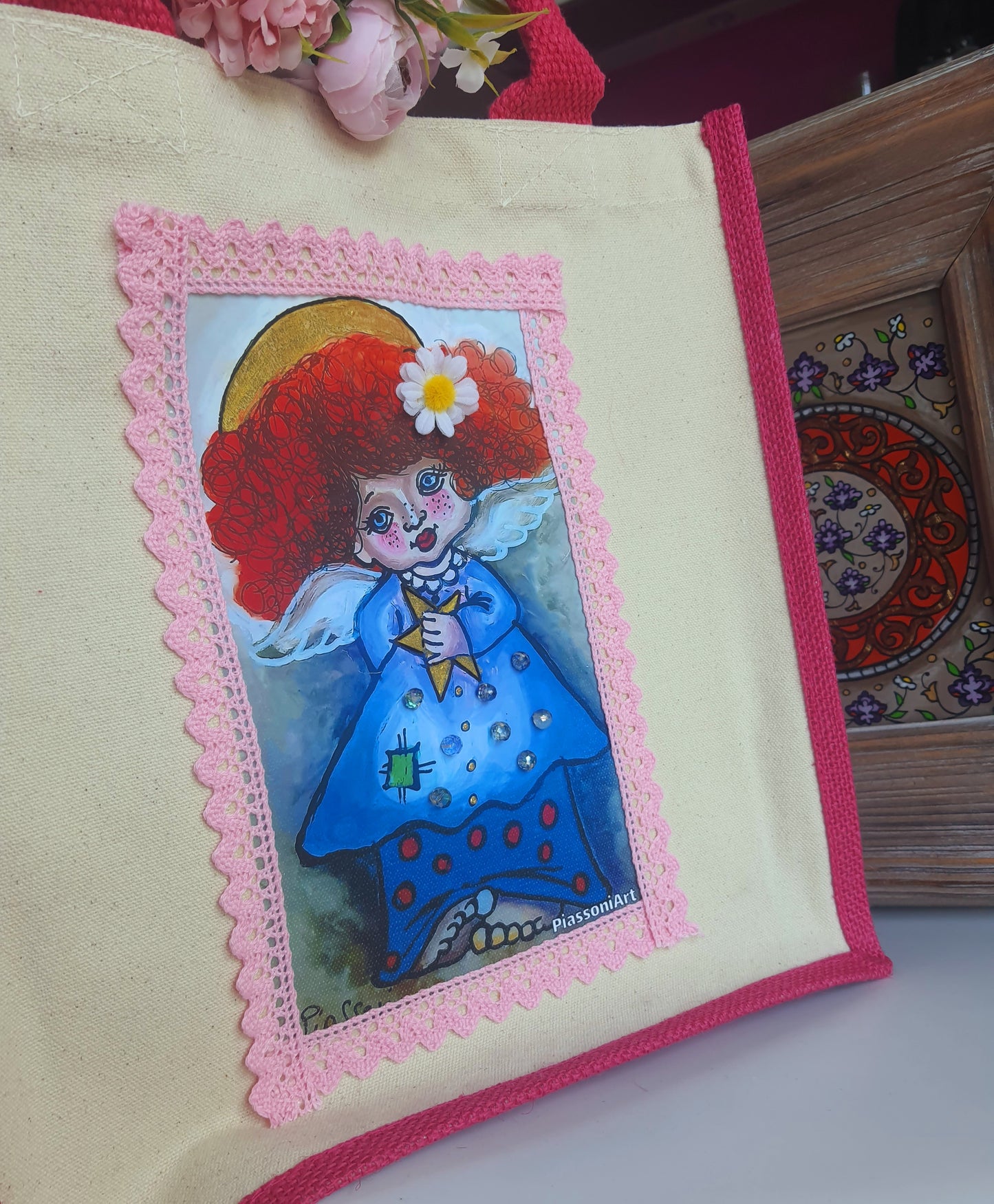 Sassy Angel: Transform Your Day with the Perfect Art Stain!