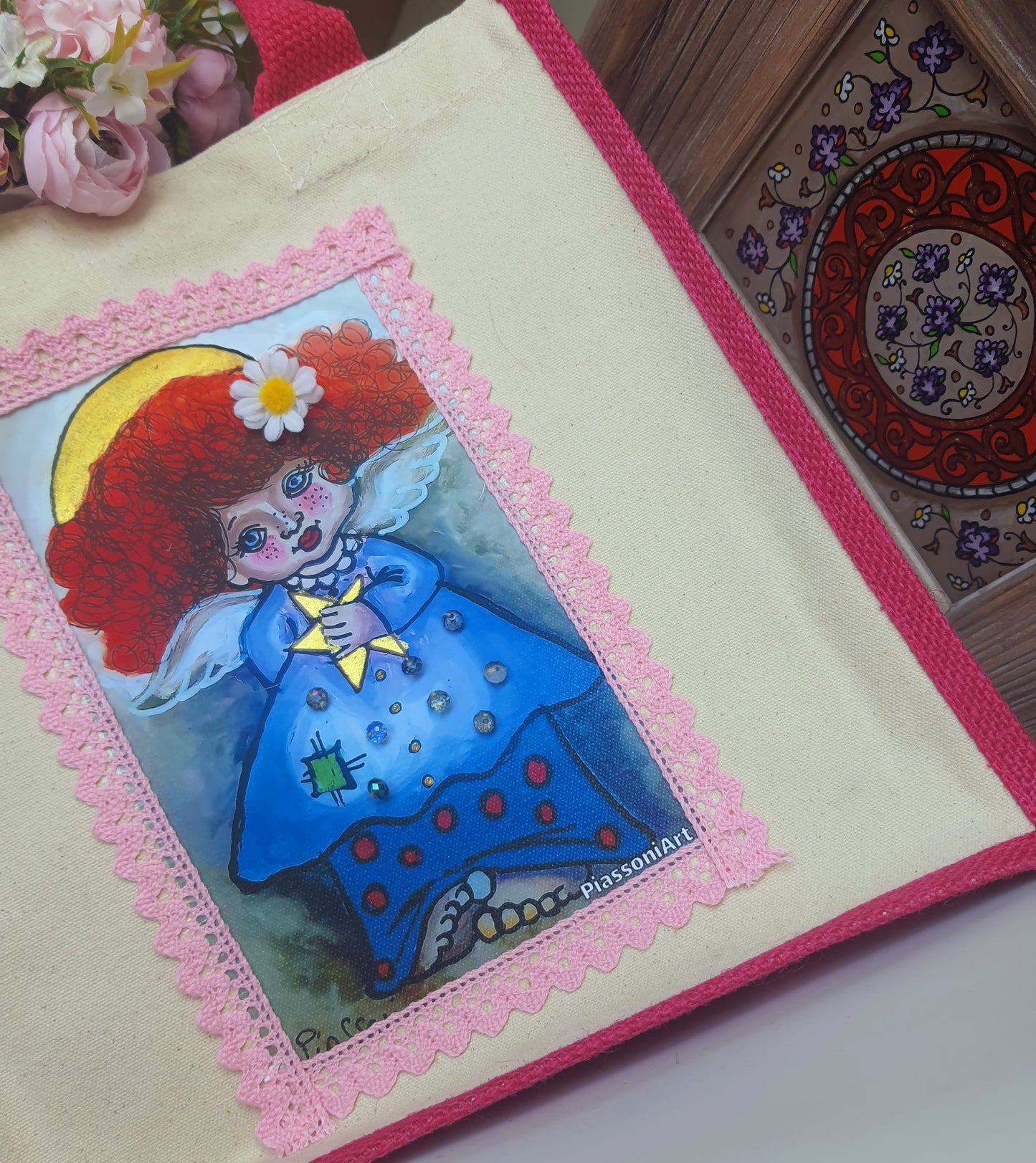 Sassy Angel: Transform Your Day with the Perfect Art Stain!