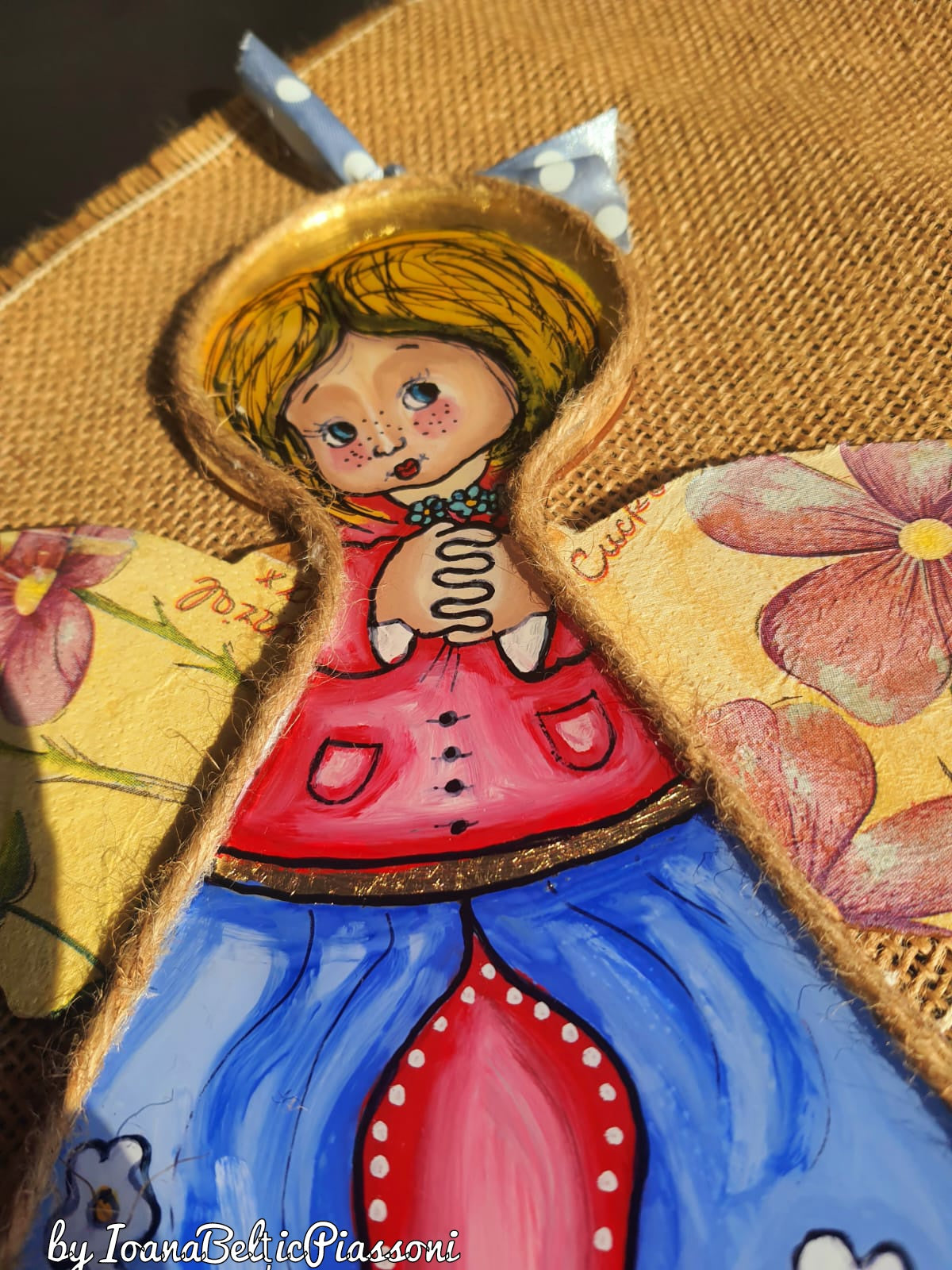 The Angel of Innocence: A Magical Glass Painting (03)