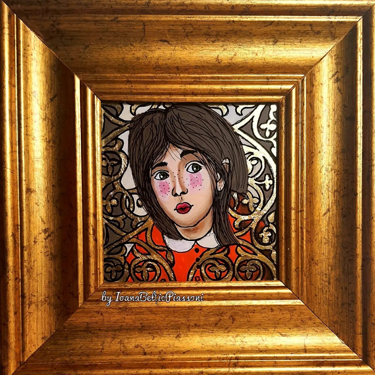 The Eternity of the Moment: The Girl in Sepia and Gold
