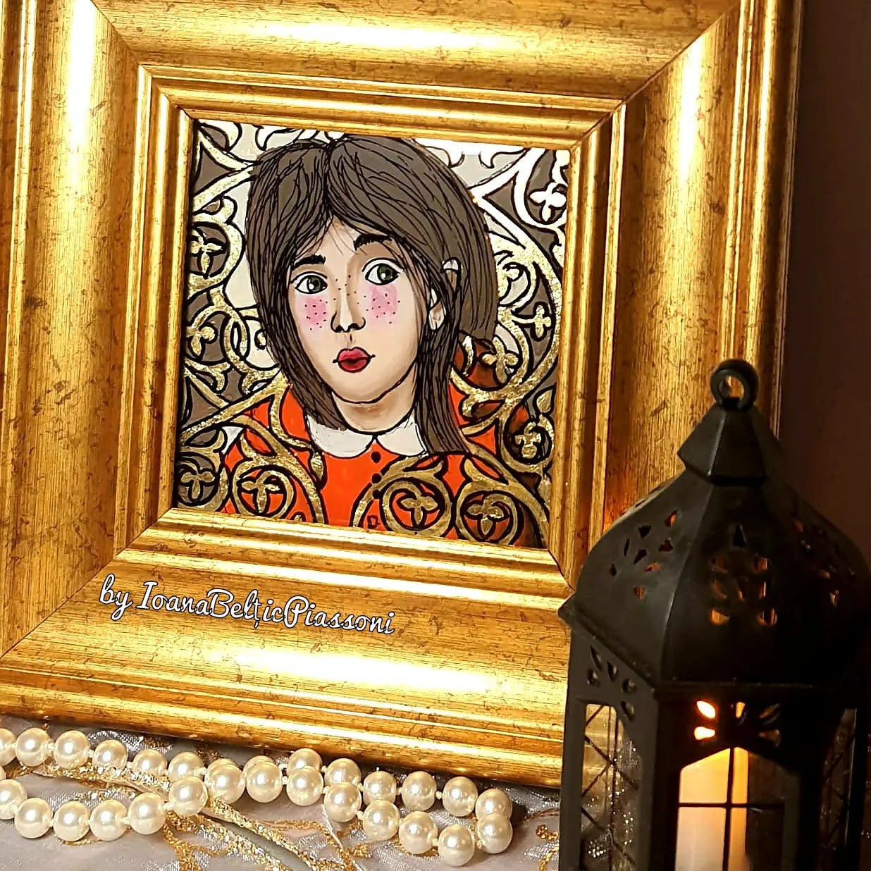 The Eternity of the Moment: The Girl in Sepia and Gold