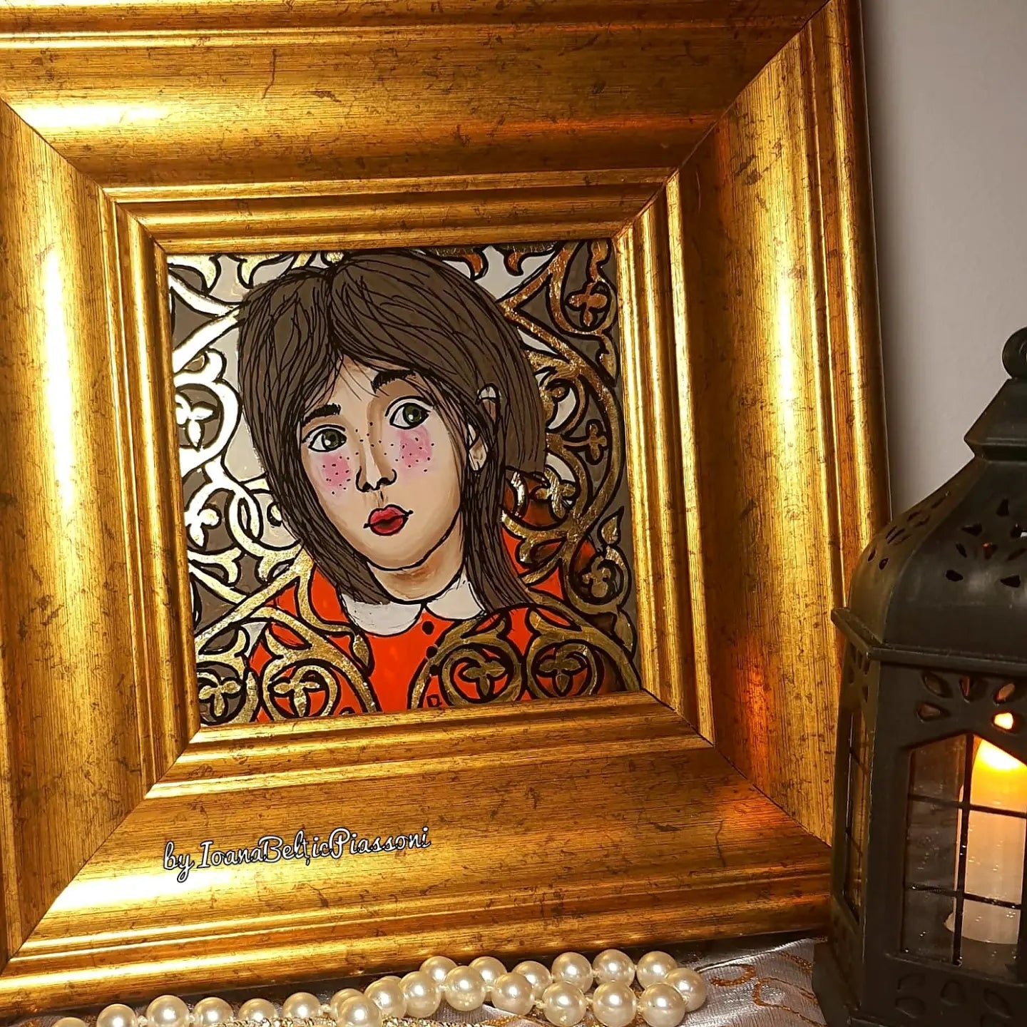 The Eternity of the Moment: The Girl in Sepia and Gold