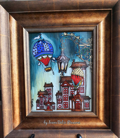 Balloons of Colors and Dreams: Wonderland on Glass 