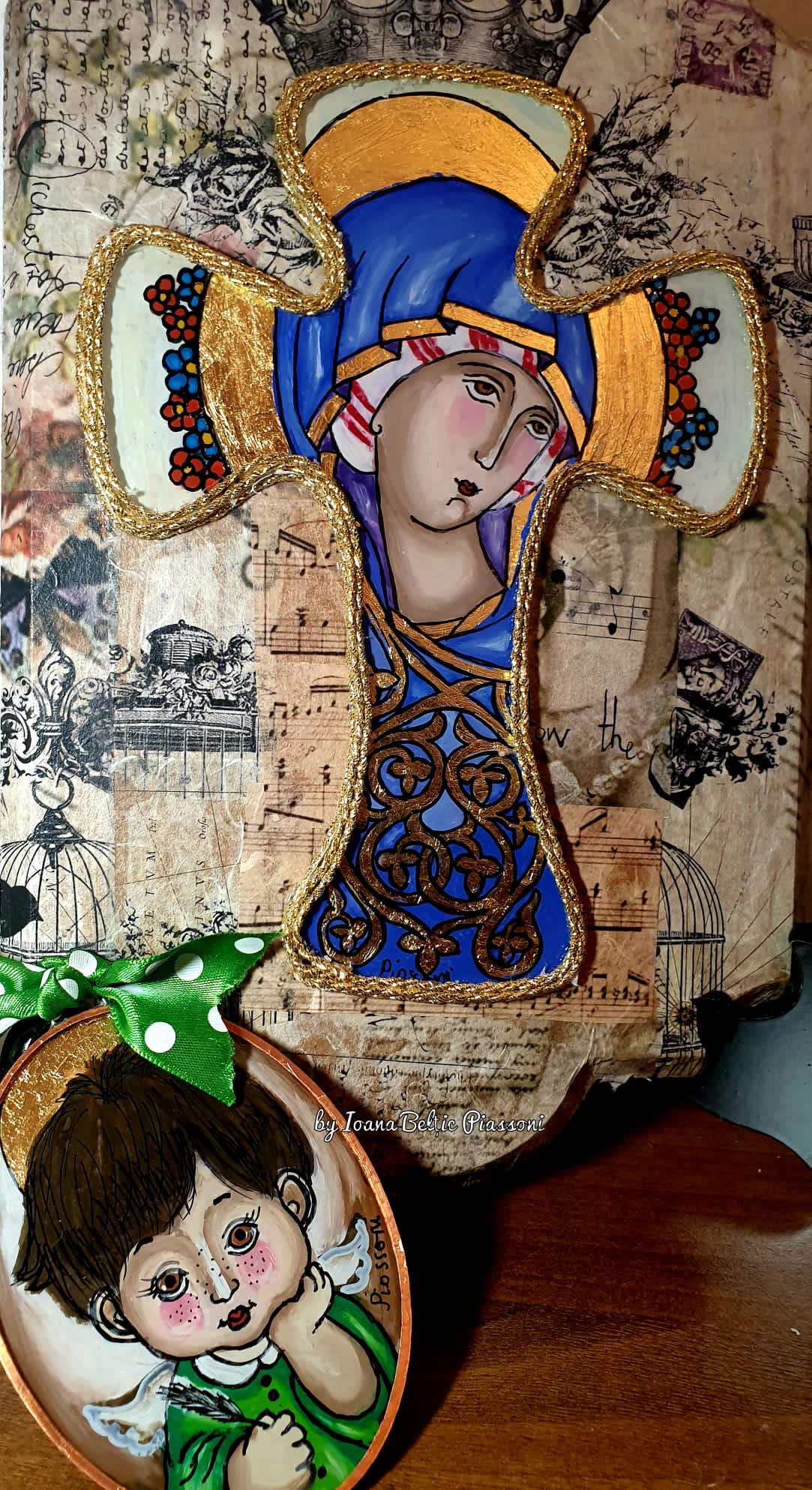 Icon on Glass: Elegance and Faith in a Unique Work 
