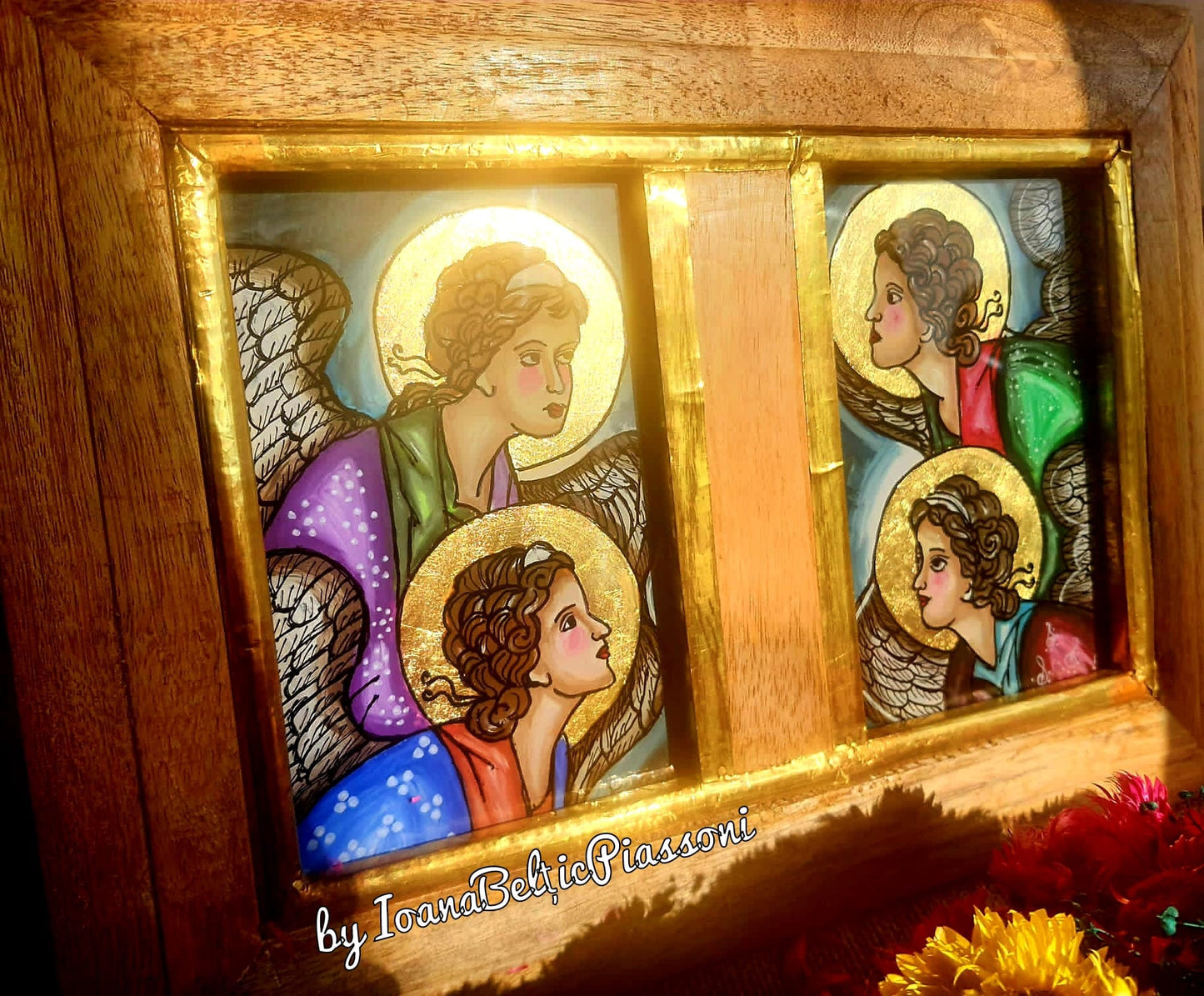 The Meeting of Angels:A Painting Full of Divine Meaning
