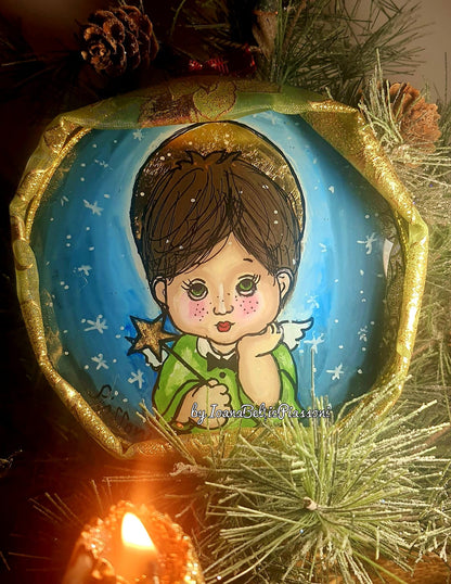 Star Prince of the Holidays:A Festive Painting in Glass
