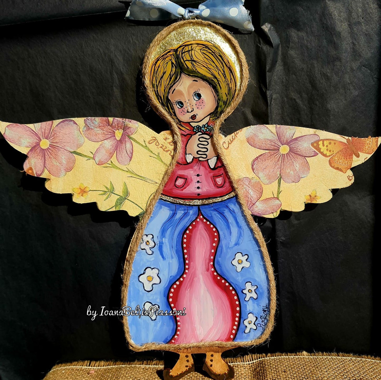 The Angel of Innocence: A Magical Glass Painting (03)