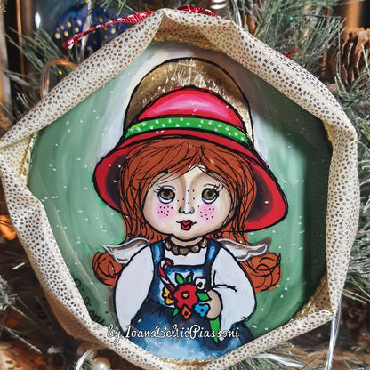 The Sweetness of Christmas:An Angelic Candy Cane Portrait (07)